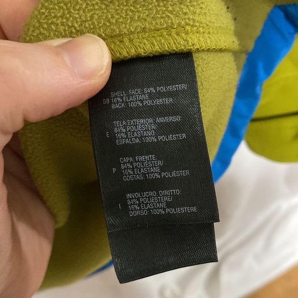 The North Face Summit Series Jacket in Green Blue Size Medium - Picture 9 of 10